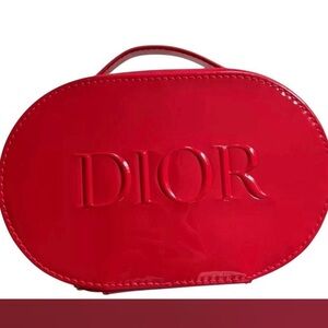 Dior red vanity case